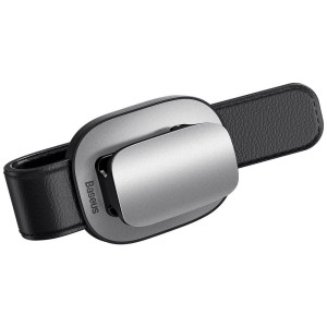 Suport Ochelari Universal BASEUS Platinum Argintiu (prindere clema) ACYJN-B0S