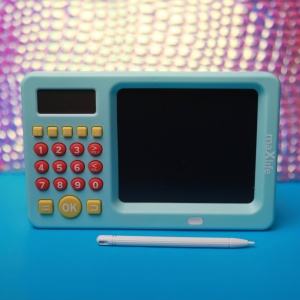 Tabla de Scris cu Calculator Pentru Copii Maxlife MXWB-01 (Albastru)