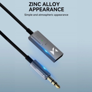 Adaptor Audio Wozinsky WTODB Bluetooth 5.3 / Receptor Audio AUX