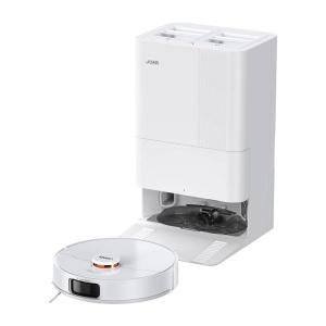 Aspirator Robot Inteligent cu Statie Jonr P20 Pro 50 + 600W Navigatie LiDAR 360°, 8000Pa, Capacitate 4 + 4L (Alb)