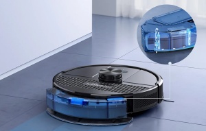 Aspirator Robot Inteligent Lubluelu SL68 Navigatie LiDAR 42W 4500Pa, 0.2L (Negru)