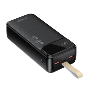 Baterie Externa Powerbank Choetech B730 30000mAh 22.5W PD, USB-C 2x USB-A (Negru)