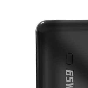 Baterie Externa Powerbank Dudao K65 cu display USB-A / USB-C 20000mAh 65W - Negru