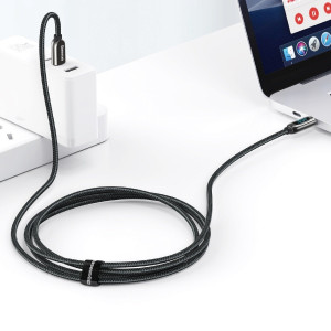 Cablu Incarcare Rapid USB-C la USB-C Baseus Display, 100 W, 2m