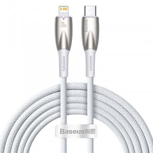 Cablu incarcare USB-C la Lightning Baseus Glimmer, 20W