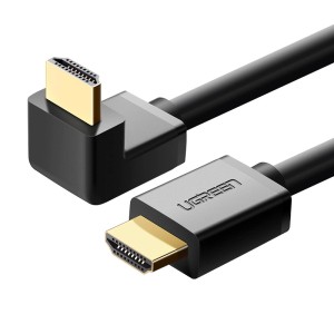 Cablu Video HDMI Unghiular UGREEN HD103, 4K, 2m (negru) 10173