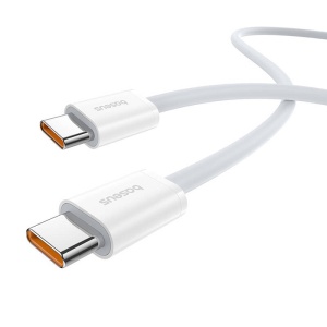 Cablu Incarcare Rapid Baseus Superior 2 100W USB-C la USB-C (Alb)
