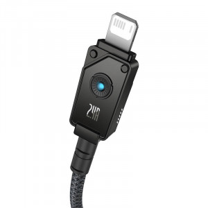 Cablu Incarcare Rapid USB la Lightning Baseus Explorer 2.4A 1m