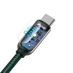 Cablu Incarcare Rapida USB-C la USB-C Baseus Display 100W 2m