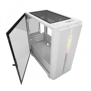 Carcasa computer cu LED Darkflash DLM23 (alb) - Img 2