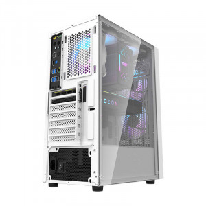 Carcasa computer Darkflash A290 + 3 ventilatoare (alb) - Img 5