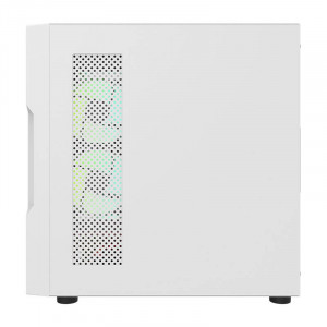 Carcasa computer Darkflash DK431 + 4 ventilatoare (alb) - Img 6
