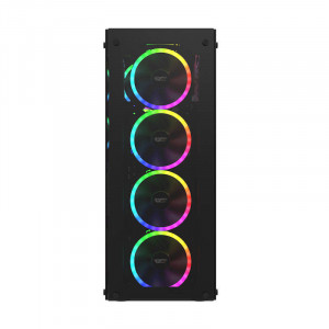 Carcasa pentru computer Darkflash Phantom (neagra) - Img 5