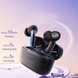 Casti Wireless Bluetooth In Ear Joyroom JR-BC1 ANC (negru)