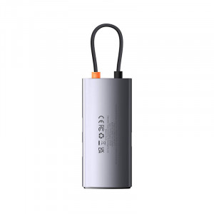 Hub 4in1 Baseus Metal Gleam Series, USB-C la 3x USB 3.0 + Ethernet RJ45 WKWG070113 - Img 2