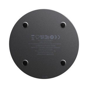 Incarcator Wireless Inductie Qi Baseus Simple 2, 15W Cu Cablu USB-C la USB-C (negru) CCJJ050001