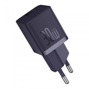 Mini incarcator de perete Baseus GaN5 30W USB-C (violet) CCGN070705 - Img 4