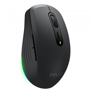 Mouse wireless Delux M523DB BT+2.4G, 800-4000 DPI - Img 4