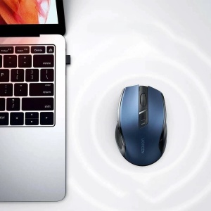 Mouse Wireless UGREEN MU006 2.4 GHz Bluetooth 800-4000DPI (Albastru) 25753