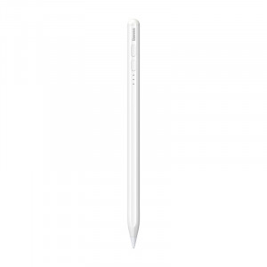 Pix Stylus LED capacitiv pentru telefon/tableta Baseus Smooth Writing (alb) SXBC000202 - Img 1