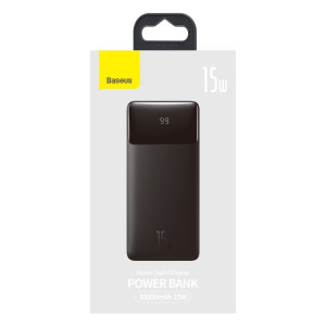 Powerbank Baseus Bipow 30000mAh, 2xUSB, USB-C, 15W (negru) PPDML-K01 - Img 10