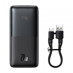 Powerbank Baseus Bipow Pro 10000mAh, 2xUSB, USB-C, 20W (negru) PPBD040201 - Img 3