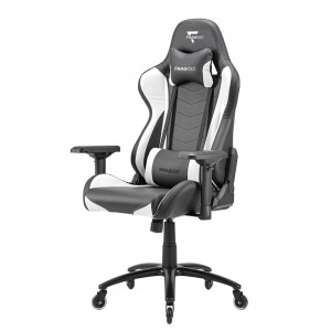 Scaun Gaming Ergonomic FragON - 5X Series, Negru/Alb 2024