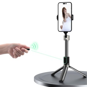 Selfie Stick Trepied Telescopic + Telecomanda Bluetooth Dudao F18