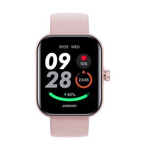 Smartwatch Ceas Inteligent Joyroom Fit-Life JR-FT5 Plus, Ecran 1.96 Inch 1ATM Functie Preluare Apeluri (Roz)
