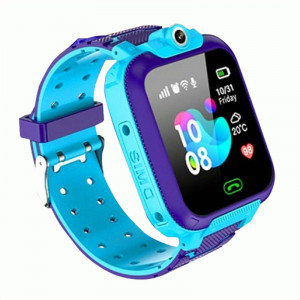 Smartwatch Copii XO H100 Localizare LBS (albastru)