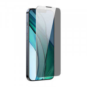 Sticla securizata Baseus Crystal rezistenta la praf cu filtru de confidentialitate 0.3 mm pentru iPhone 14 Plus/13 Pro Max (1buc) SGBL180202 - Img 6