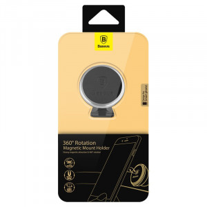Suport Auto Magnetic Baseus Pentru Smartphone - Argintiu SUGENT-NT0S