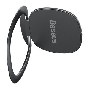 Suport inel Baseus Invisible Ring pentru smartphone-uri (gri inchis)