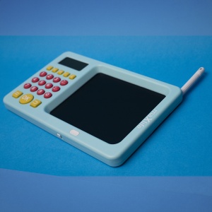Tabla de Scris cu Calculator Pentru Copii Maxlife MXWB-01 (Albastru)
