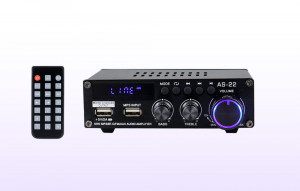 Amplificator Audio Blitzwolf AS-22 45W Bluetooth, AUX 3.5mm, RCA, 2X USB