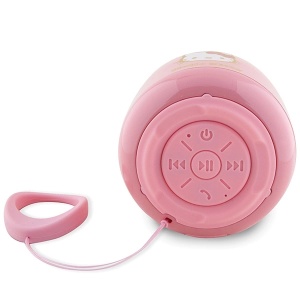 Boxa Portabila Bluetooth Hello Kitty Electroplate Gradient 3W - Roz