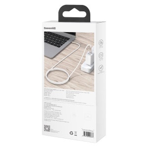 Cablu de date rapid USB-C la USB-C Baseus Cafule, 100W, 2m (negru) CATJK-D01 - Img 8