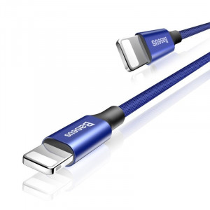 Cablu Incarcare Rapida USB la Lightning Baseus Yiven 120cm 2A (albastru)