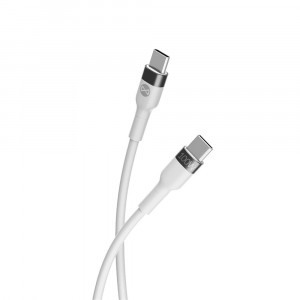 Cablu incarcare flexibil Forever USB-C - USB-C 100W