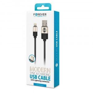 Cablu incarcare Forever Modern USB - Lightning