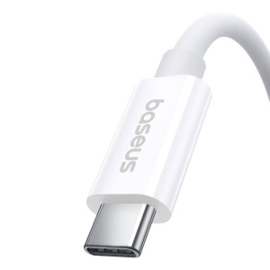 Cablu Incarcare Rapid Baseus Superior 2 USB-C la USB-C 240W, 1.8m (Alb)