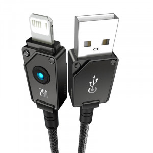 Cablu Incarcare Rapid USB la Lightning Baseus Explorer 2.4A 1m