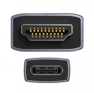 Cablu video Baseus USB-C la HDMI, 4K, 2m (negru) WKGQ010101 - Img 4
