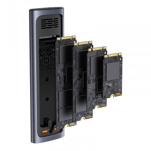 Carcasa Card SSD USB-C Baseus FlyJoy M.2 NVMe / M.2 SATA 10 Gb/s
