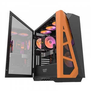 Carcasa computer Darkflash DLZ31 Mesh (negru) - Img 1