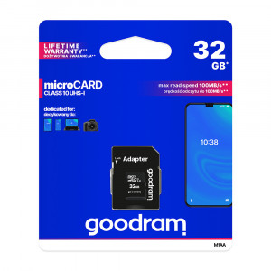 Card de memorie microSDXC 32GB GoodRam