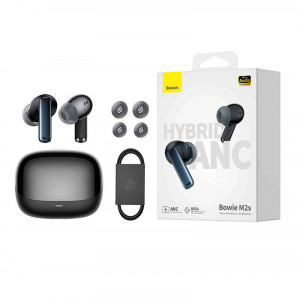 Casti wireless TWS Baseus Bowie M2s (negru) NGTW350101 - Img 1