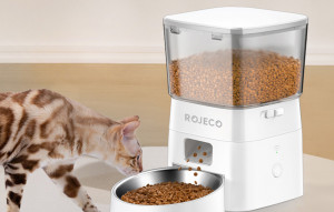Hranitor Automat Smart Mancare Pentru Animale Rojeco 2L