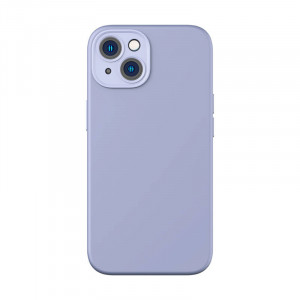 Husa Baseus Liquid Silicagel pentru iPhone 14 Plus (lavanda)+ sticla securizata + kit de curatare ARYT020205 - Img 4