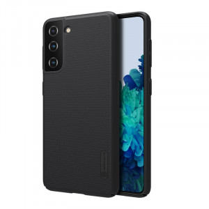 Husa Protectie Samsung Galaxy S21 Nillkin Super Frosted Shield (Negru)